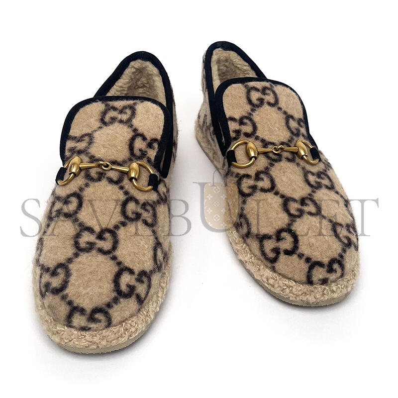 Gvc*1 monogram wool loafers